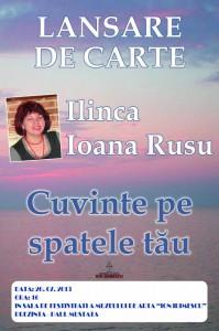 Cuvinte pe spatele tau, scrisa de Ilinca-Ioana Rusu