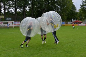 bubble football